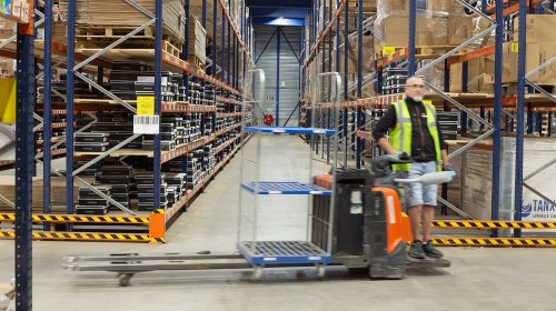 Warehouse met 26.000 palletplaatsen 